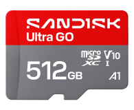 Sandisk 512GB microSDXC Ultra Go UHS-I 190MB/s - 1549245 - zdjęcie 1